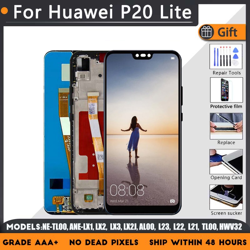 For HUAWEI P20 Lite Display ANE-LX1 LX2 LX3 LX2J AL00 L23