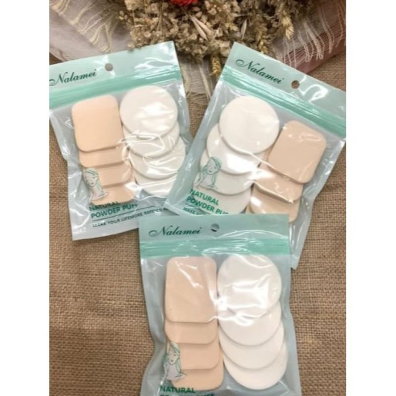 Powder SPONGE SET OF 8/MAKE UP POWDER SPONGE SET | Shopee Philippines