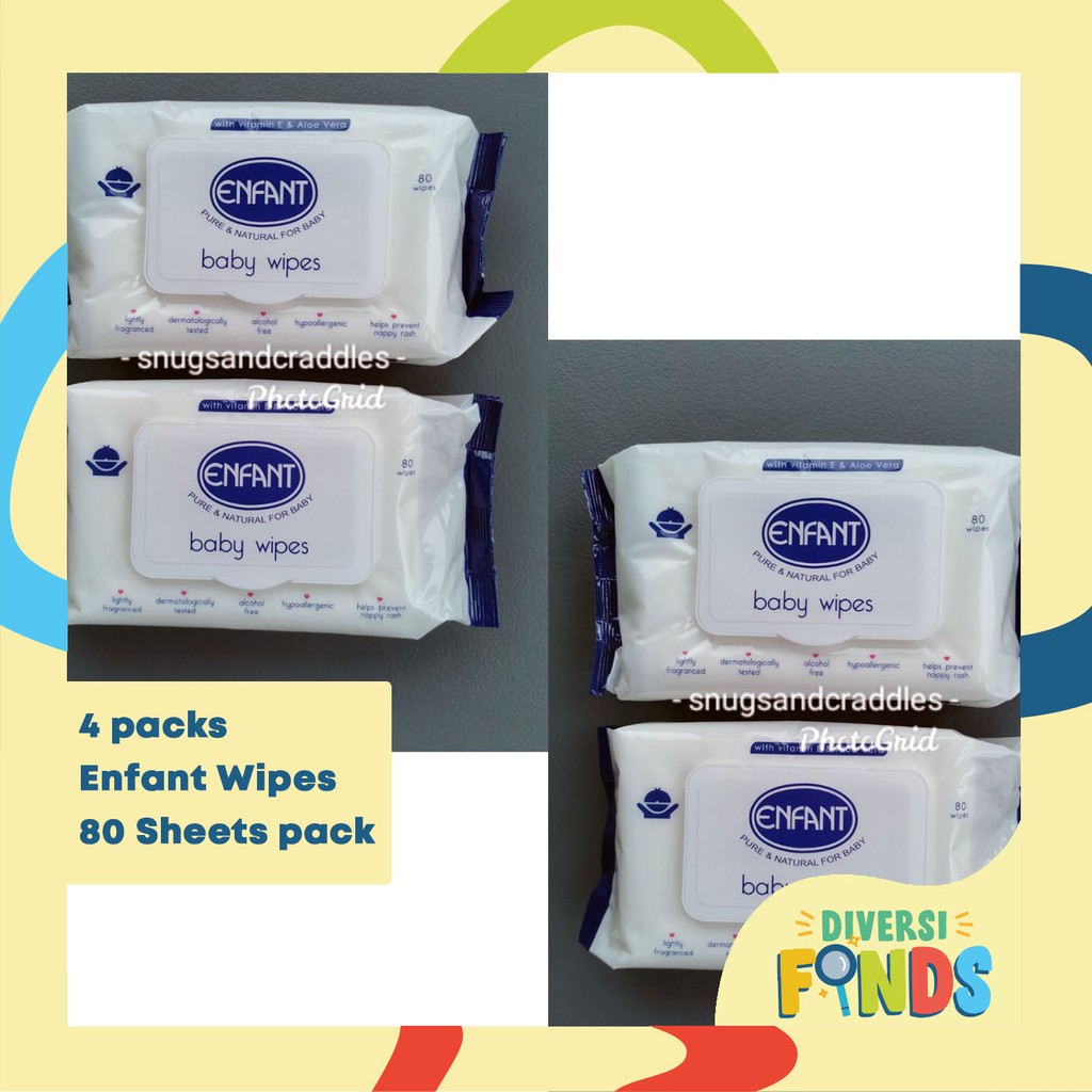 Enfant store baby wipes