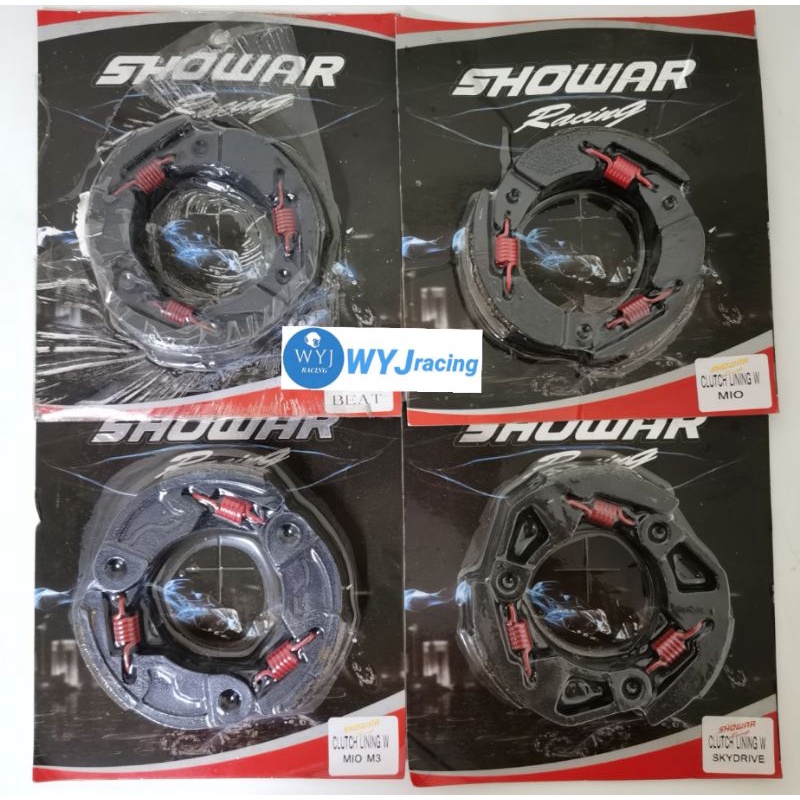 clutch lining m3/mio i 125 beat/carb skydrive mio/sporty/soulty click