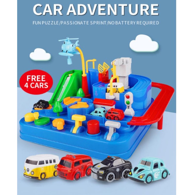 CAR ADVENTURE SIMULATION TOY(5VEHICLES VERSION) | Shopee Philippines