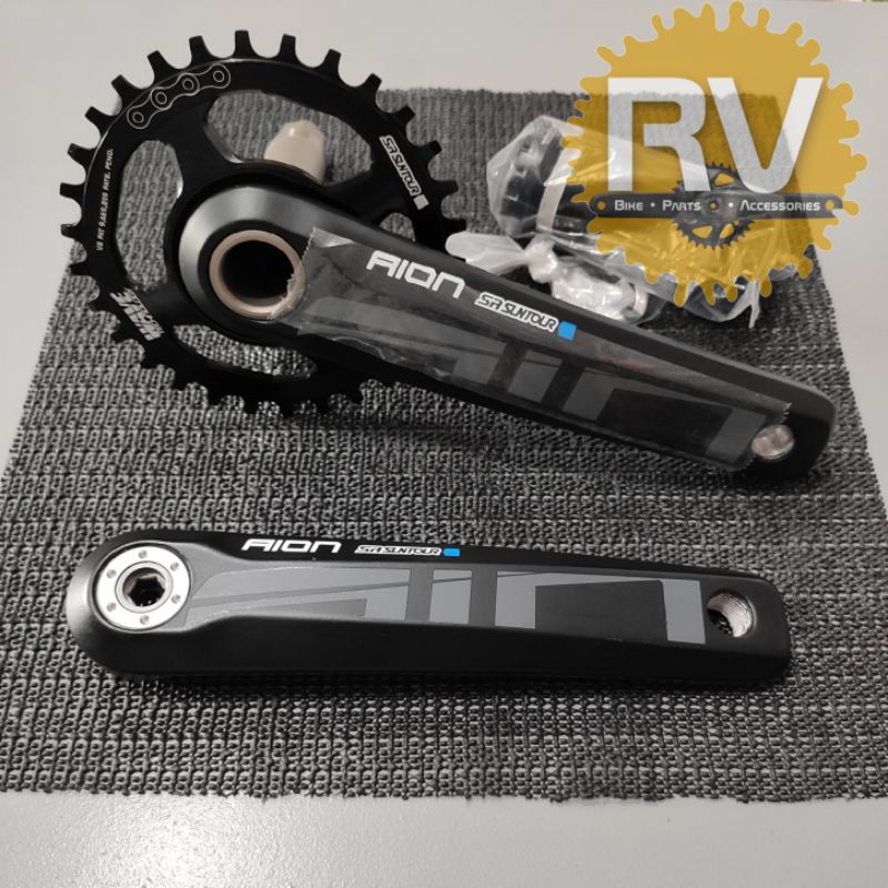 Suntour hot sale aion crankset