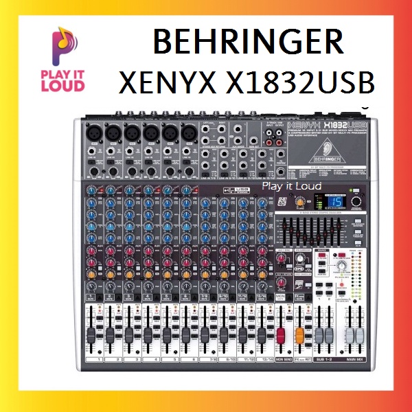 BEHRINGER XENYX X1832USB MIXER ORIGINAL Shopee Philippines