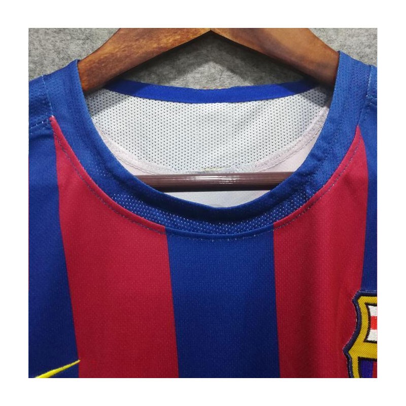 2005/2006 Barcelona Home Jersey (PRIME RONALDINHO) – ViskaJerseys