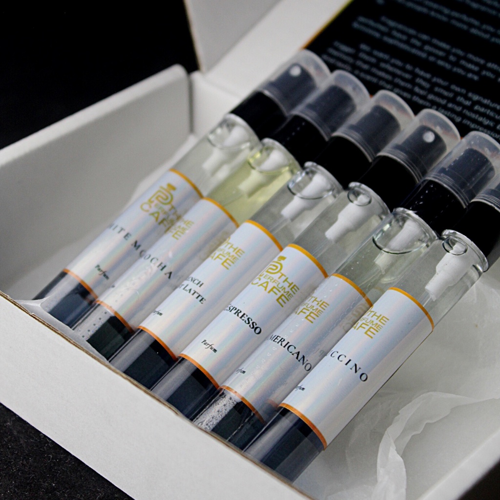 The Perfume Cafe Tester Sets Promo 5 PLUS 1 Shopee Philippines