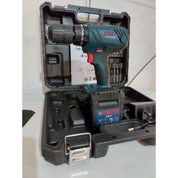 Bosch cordless hammer store drill 24v