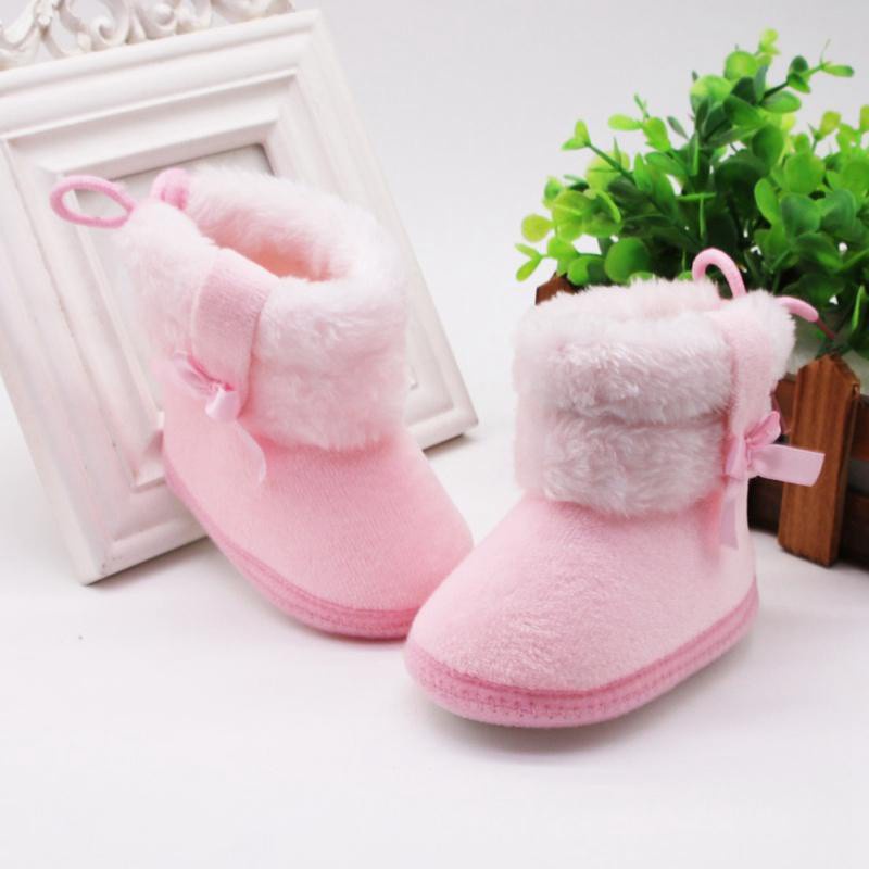 Shoes For Baby Girl Winter Boy Girls Cotton Snow Boots With Loves Mid