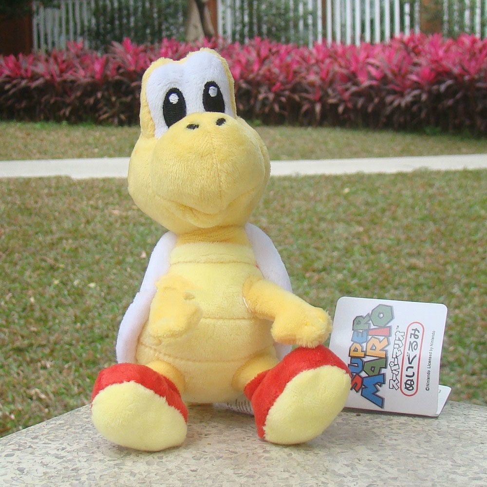 New 15cm Super Mario Bros Koopa Troopa Plush Stuffed Doll Kids Gifts ...