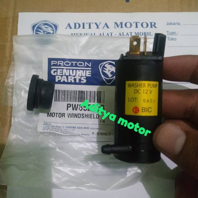 Motor Water Pump wiper proton exora gen2 gen 2 persona waja neo saga