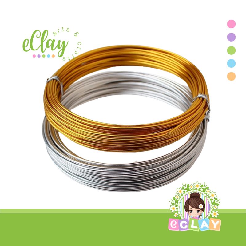 ALUMINUM CRAFT WIRE - GAUGE #16 #18 #19 #20 | Shopee Philippines