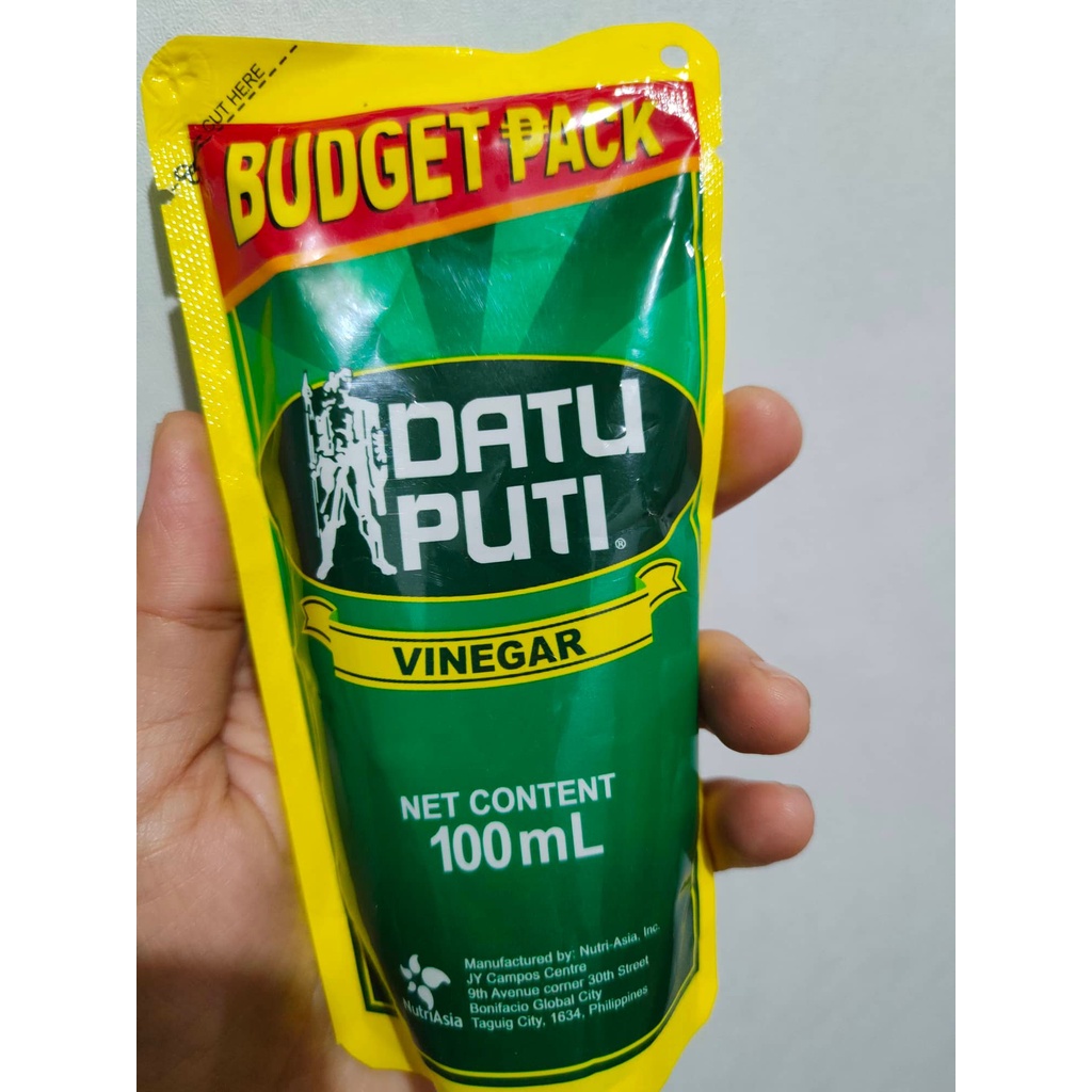 DATU PUTI VINEGAR SUKA POUCH 100ML Shopee Philippines