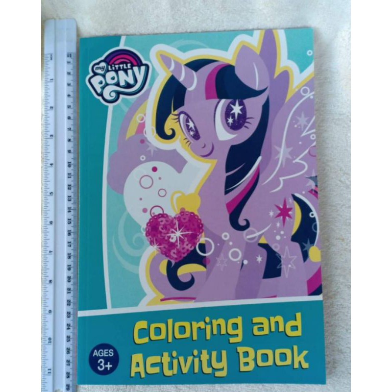 My Little Pony Coloring and Activity Book Shopee Philippines