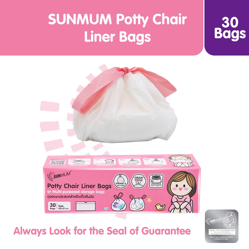 SUNMUM Disposable Potty Chair Bags (30pcs) Shopee Philippines