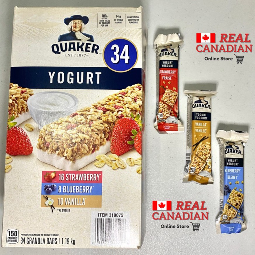 Quaker Yogurt Granola Bars 35 g Shopee Philippines