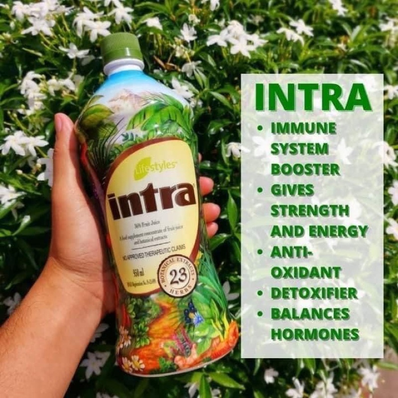 INTRA Juice Drinks with 23 Botanical Extracts( 950ml) Shopee Philippines