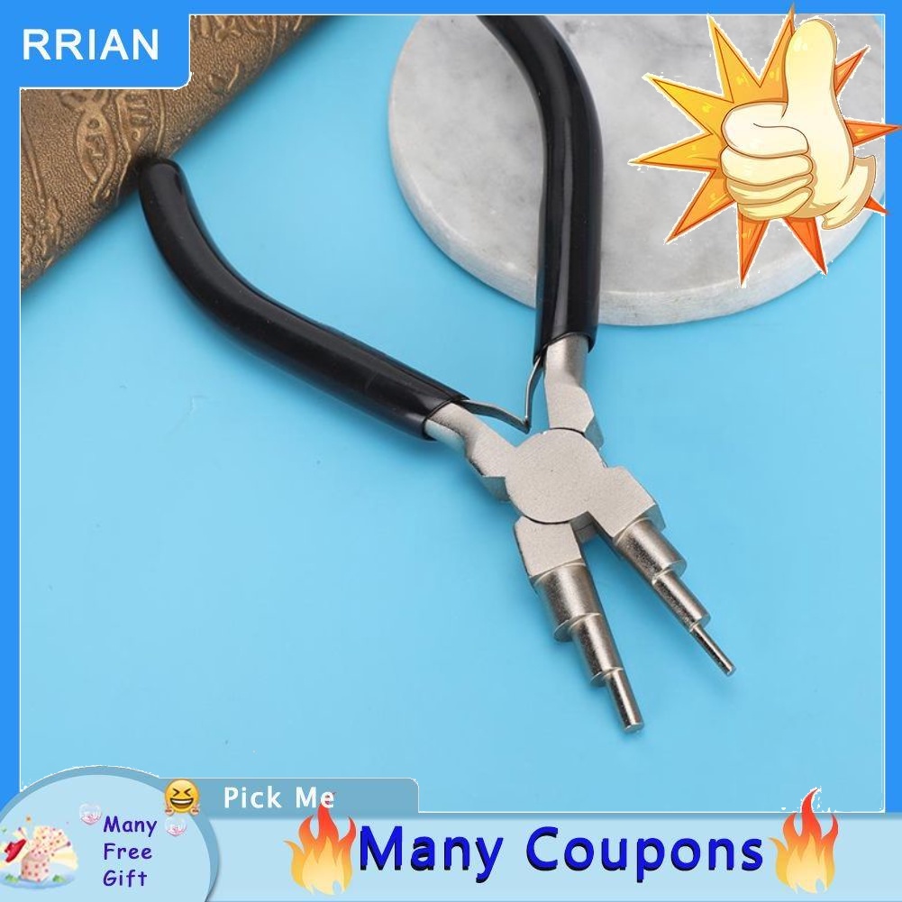Rrian Circlip Pliers 6-Section Round Nose Snap Ring Plier Hand-Made ...