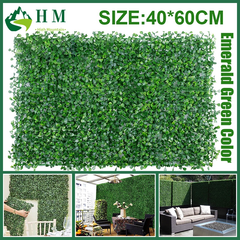 40 x 60 cm Grass Mat Artificial Fake Lawn Milan Grass Wall Decor for