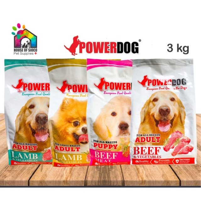 Powerdog Puppy & Adult Dog Dry Food 3kg Shopee Philippines