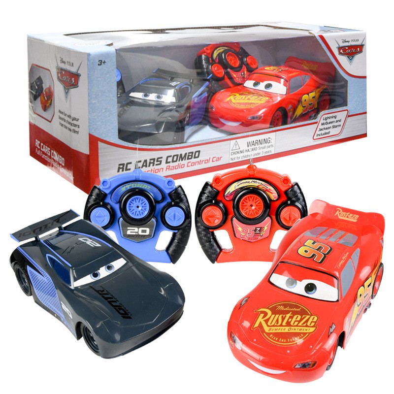 Remote control lightning mcqueen and best sale jackson storm