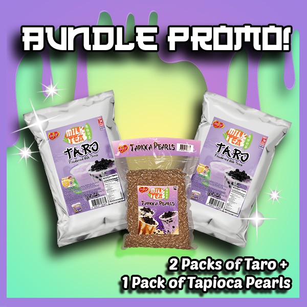 inJoy Milk Tea Powder Tapioca Pearls Sale Bundle | Shopee Philippines