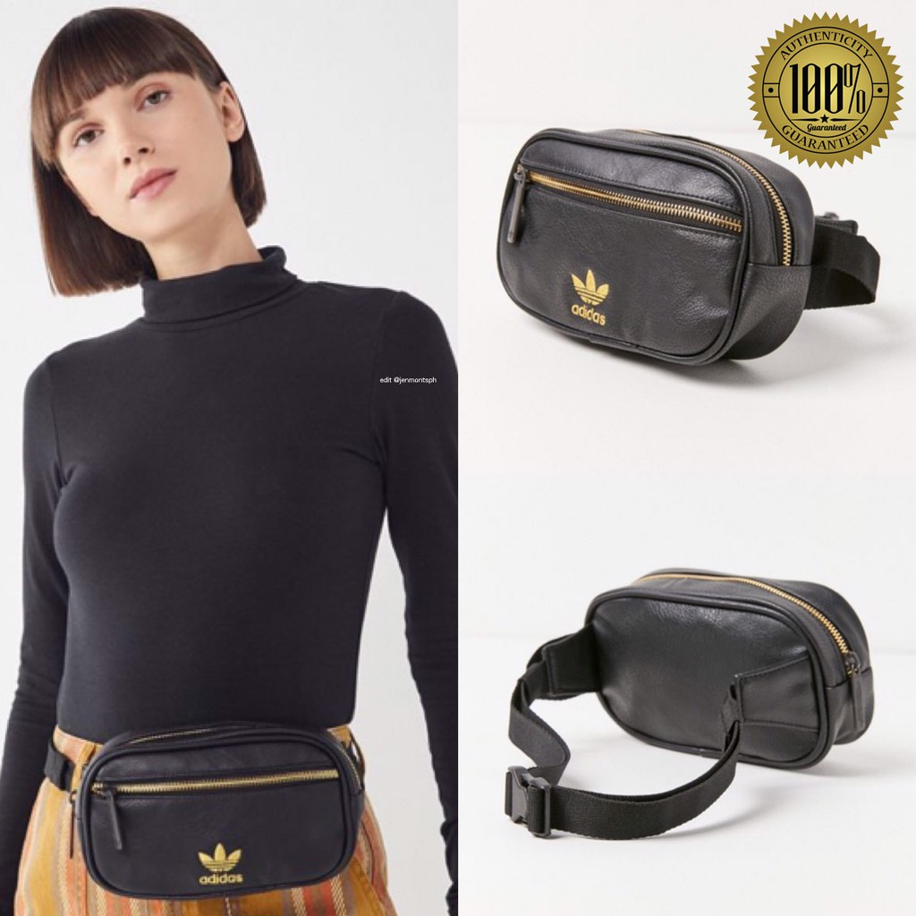 Adidas faux leather belt bag new arrivals