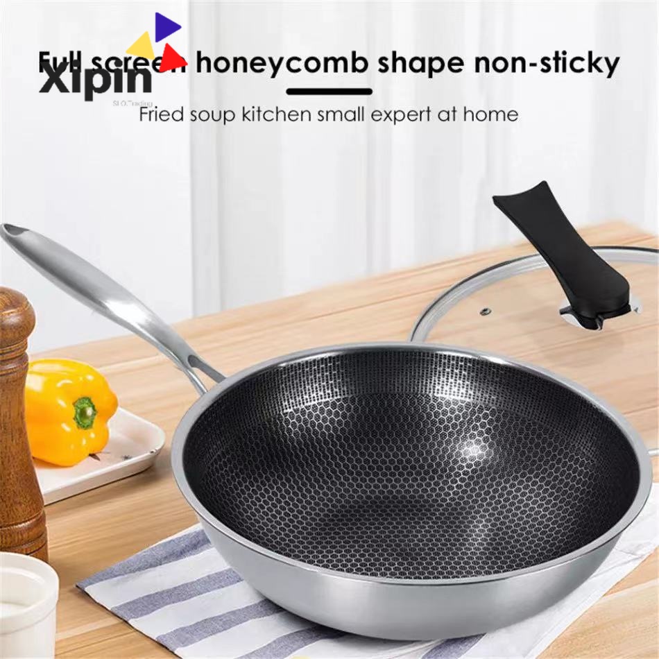 Stainless Steel Non Stick Wok Pan Stainless Pan Wok For