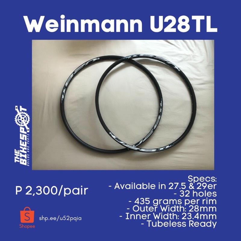 Weinmann 29er deals rims