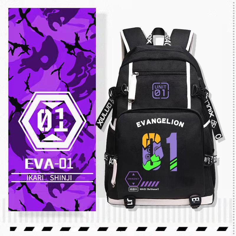 Kawasakura Neoji Evangelion EVA No. 1 Machine Merchandise Backpack Two ...