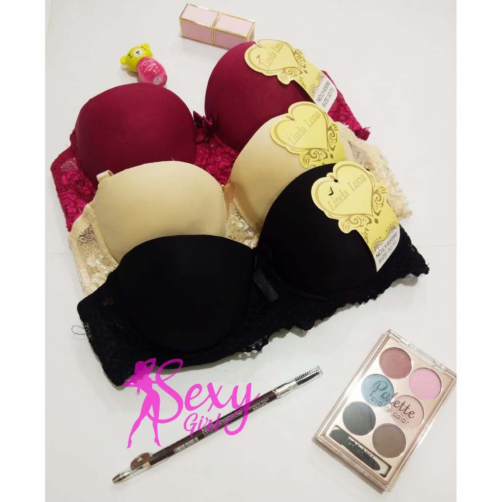 Half Cup Push Up Bra Bh Sexy Girl Ta 003 Wire 32a-36a