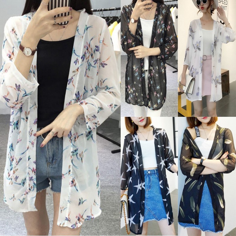 Cardigan kimono shopee hotsell