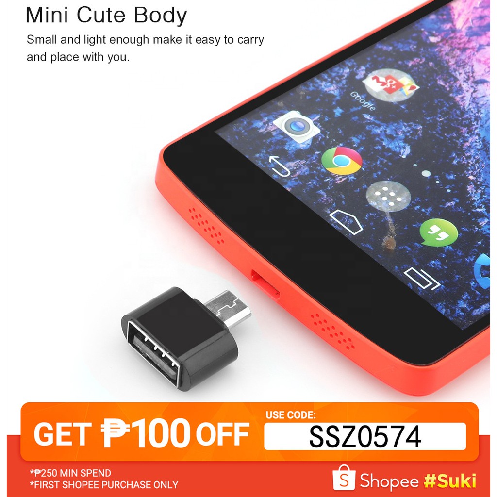 OTG micro usb adapter for Android phone | Shopee Philippines