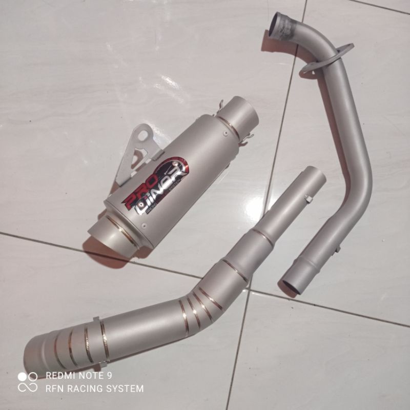 LOKAL Exhaust racing proliner sandblast vixion r ole new r15 v2 v3 ...
