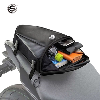 Motorcycle seat 2025 bag