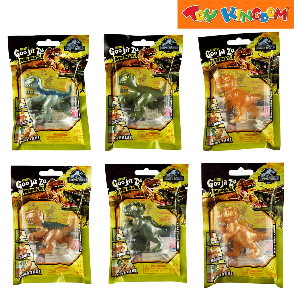 Goo JIT ZU Jurassic Mini S1 Pack of 8
