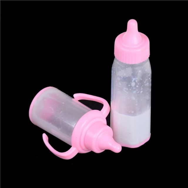 Baby Bottle The Liquid Milk Bottle For Barbie Doll For Kids