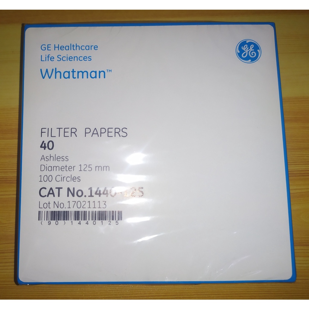 Whatman No. 40 Quantitative Filter Paper Ashless Shopee Philippines