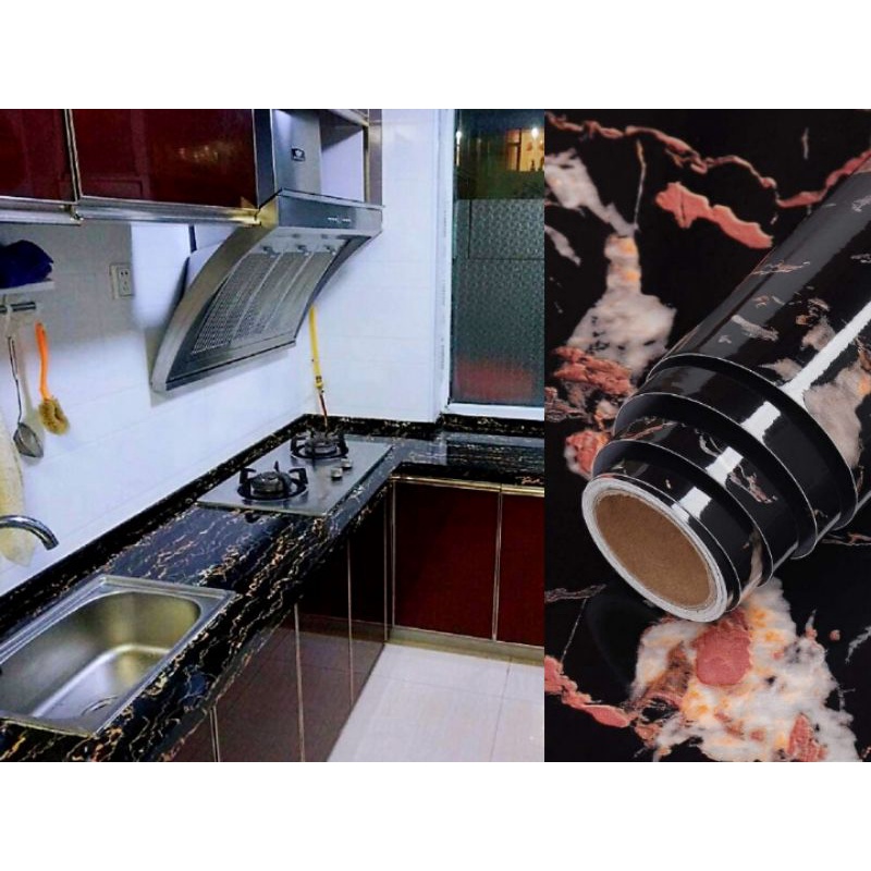 Kitchen selfadhesive paper 40cm×5m(waterproof and oilproof, easy to