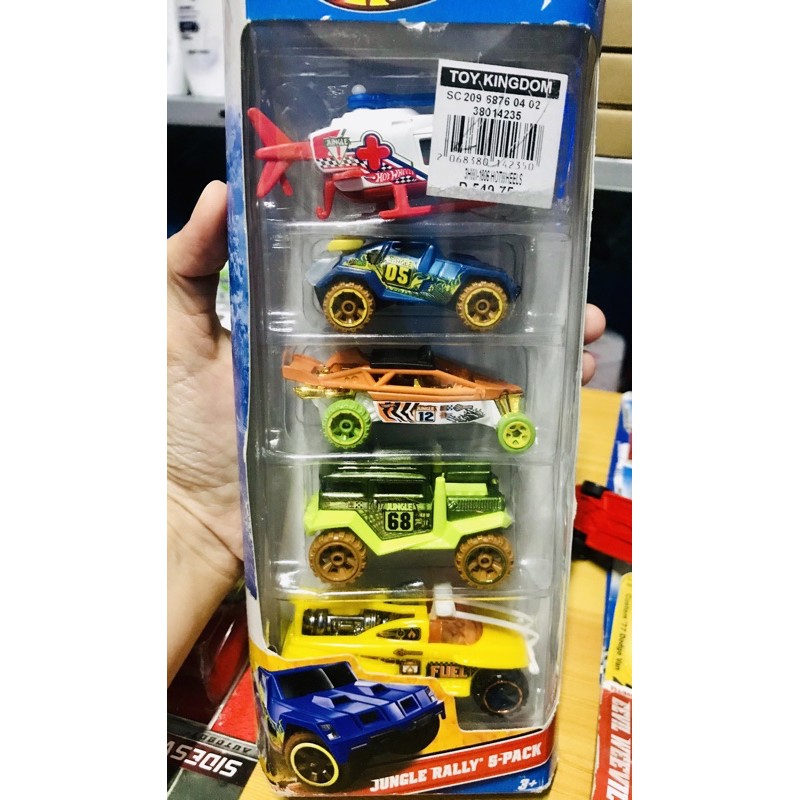 Hot wheels jungle hot sale rally 5 pack