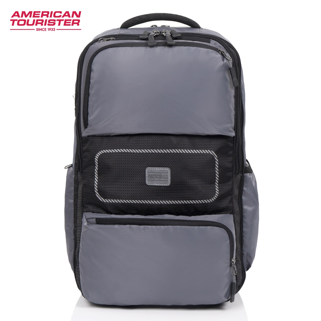 American Tourister Strata Backpack 1 (Black) Shopee Philippines