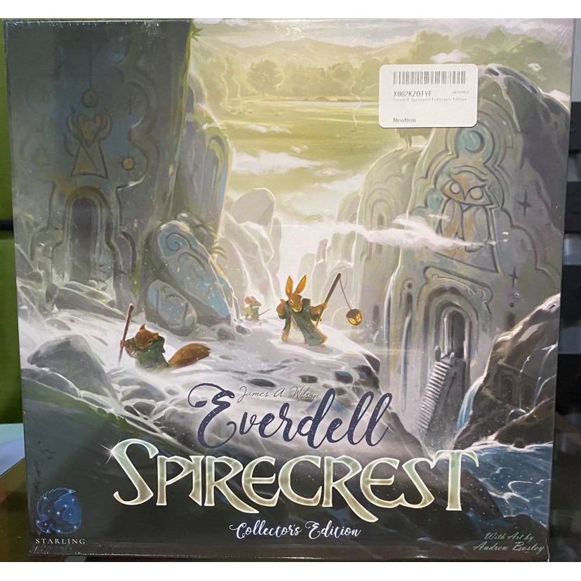 Everdell Spirecrest Expansion Collector's Edition Authentic Board Game