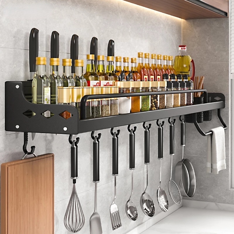 Condiments Organizer Utensils Organizer Spice Rack Knife Holder Kitchen ...