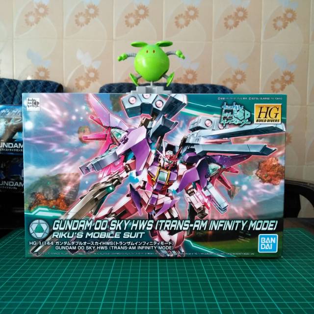 Hg 1/144 Gundam 00 Sky HWS Trans-Am Infinity | Shopee Philippines