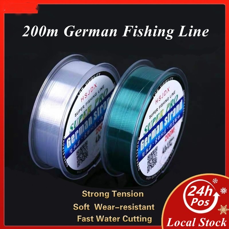 Super Strong Nylon String Fishing Line 200m Invisible String Tiksay ...