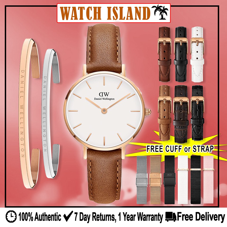 Watch Island Daniel Welington Classic Durham White Rosegold 32mm