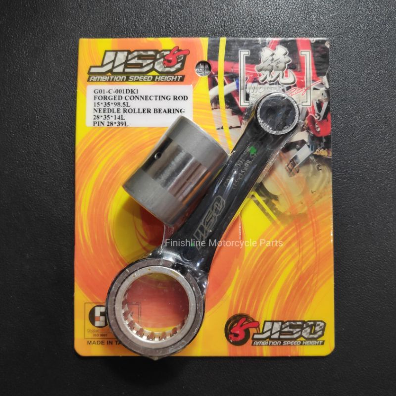 Jiso Lhk Forged Connecting Rod Mio Sporty Amore Fino Nouvo Stock Mm Set W Pin