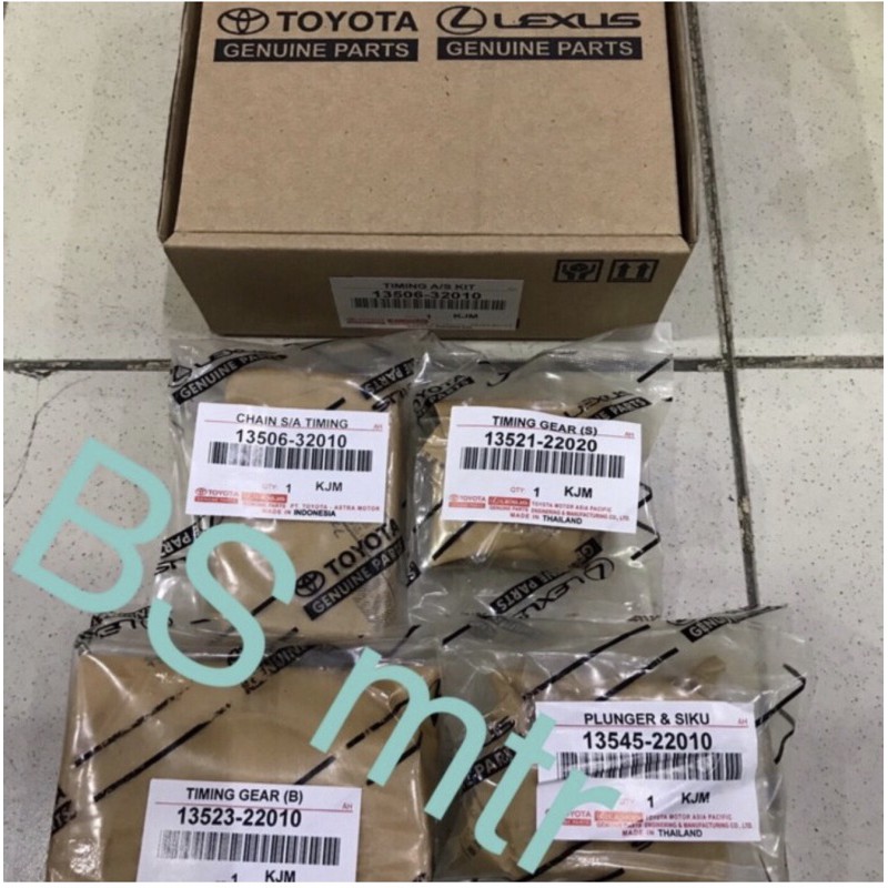 Toyota kijang 3k 4k chain Timing set (original) | Shopee Philippines