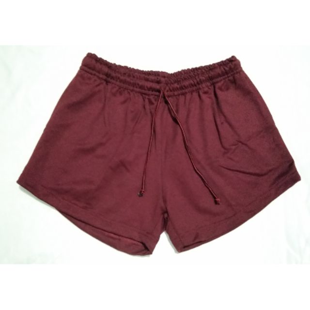 Maroon shorts womens sales