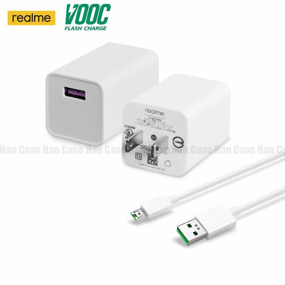 COD# Realme Original VOOC Flash Fast Charger Micro USB Data Cable ...