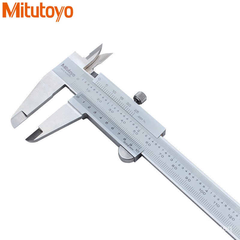 100 Mitutoyo Vernier Caliper0200mm/0.02mm Gauge Micrometer Calipers