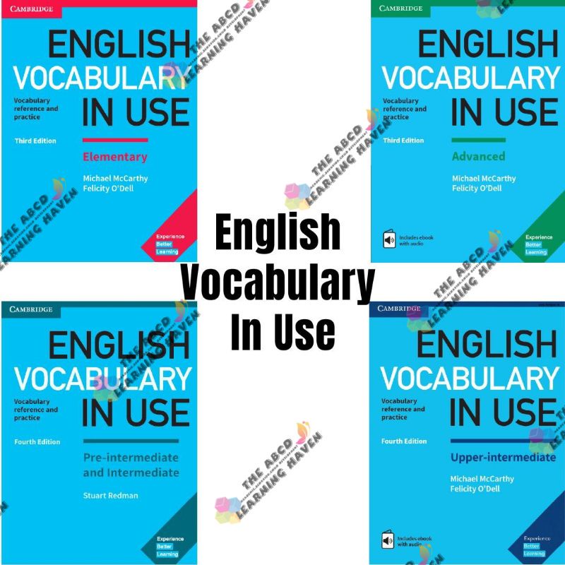 Cambridge English Vocabulary In Use (Elementary to Advanced) | Shopee ...